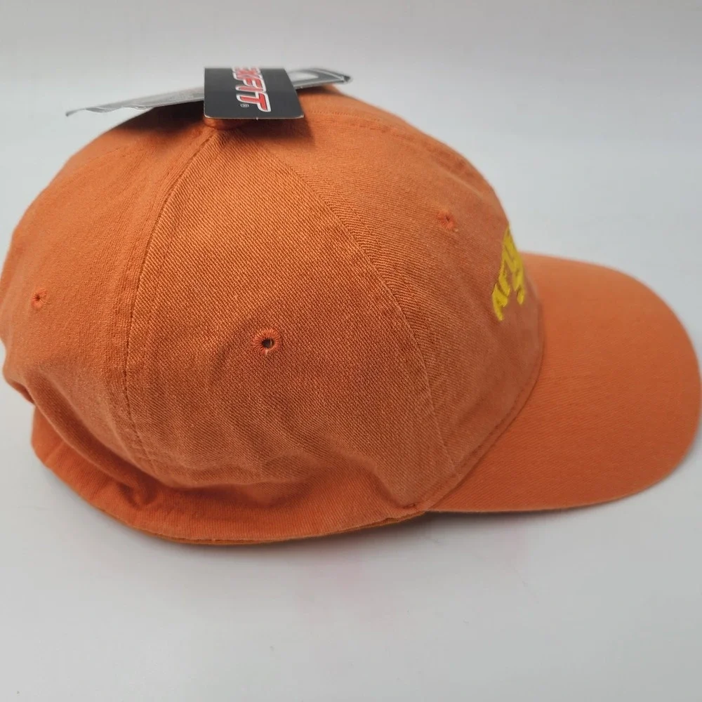 Vintage‎ After The Sunset Movie Promo Hat Flex Fitted 2004 Action Comedy Orange